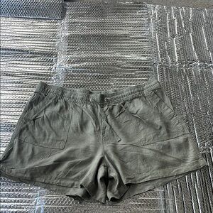 Nautica Olive Green Women's Shorts